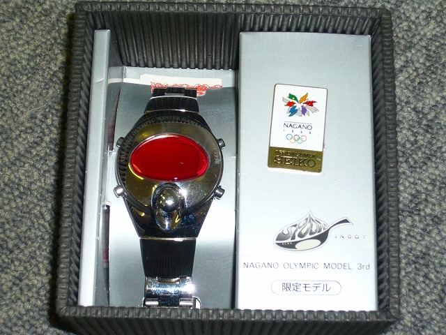 長野オリンピック限定 アルバ spoon 18金 - 腕時計(デジタル)
