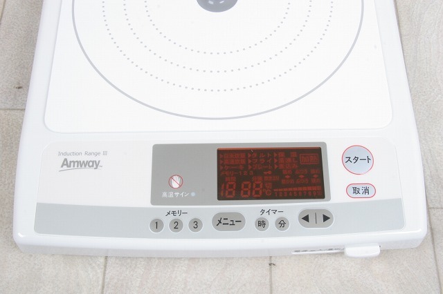 AMWAY 電磁調理器 2002年製 E-3110J インダクションレンジ+spbgp44.ru